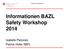 Bundesamt für Zivilluftfahrt BAZL Informationen BAZL Safety Workshop 2014