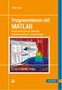 Ulrich Stein. Programmieren mit MATLAB. Programmiersprache, Grafische Benutzeroberflächen, Anwendungen. 6., neu bearbeitete Auflage