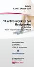 13. Arthroskopiekurs des Handgelenkes mit Workshop