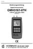 GMH H -1,00 bis 70,00 mbar relativ ab Version 6.5