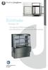Kühltheke. Decerpo 120 mit eigenem Kälteaggregat oder zum Anschluss an eine zentrale Kälteanlage. Verkaufskühlmöbel