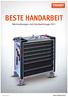 BESTE HANDARBEIT. Werkstattwagen und Handwerkzeuge 2017 TROST FAHRZEUGTEILE WERKZEUGE