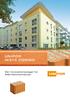 UNIPOR WS10 CORISO. Der Innovationsziegel für Mehrfamilienhäuser