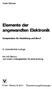 Elemente der angewandten Elektronik