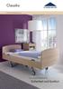Classiko. Sicherheit und Komfort. Das robuste Pflegebett für. Clinic Care Homecare Assist