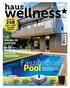Pool-Lounge. Die neue energieeffiziente Wellnessoase erweitert im Sommer gekonnt den Wohnbereich. FOTOS: Yvonne & Sebastian Fehlings INSPIRATION*