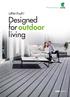 UPM ProFi. Designed for outdoor living