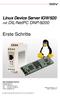Erste Schritte. Linux Device Server IGW/920. mit DIL/NetPC DNP/9200