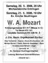 W. A. Mozart Krönungsmesse KV 317 (Missa in C) Te Deum KV 141 Laudate Dominum KV 339 Nr. 5