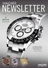 NEWSLET TER. Die Uhren-Legende aus dem Hause Rolex: Oktober Oyster Perpetual Pearlmaster 39. Datejust 41