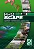 PRO SCAPE EQUIPMENT FOR PROFESSIONAL AQUASCAPING