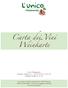 Carta dei Vini Weinkarte
