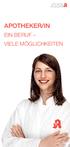 ApothEkEr/in. ein beruf viele Möglichkeiten