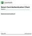 Smart Card Authentication Client