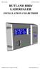 RUTLAND HRDi LADEREGLER INSTALLATION UND BETRIEB