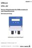 UNIcon CPG-..AV. Sensor-Regelmodul für Differenzdruck und Volumenstrom. Betriebsanleitung. deutsch. Aufbewahren zum Nachschlagen!