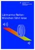 Lärmarme Reifen- München fährt leise
