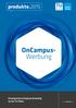 produkte.2015 OnCampus- Werbung Strategisches Employer Branding an der TU Wien