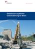 Ökobilanzen rezyklierter Gesteinskörnung für Beton Ein Forschungsbericht der Holcim (Schweiz) AG