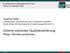 Externe stationäre Qualitätssicherung Pflege: Dekubitusprophylaxe