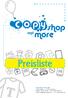Preisliste. Copy Shop & More GbR Lüner Straße Lüneburg Telefon: Fax: