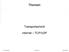 Themen. Transportschicht. Internet TCP/UDP. Stefan Szalowski Rechnernetze Transportschicht