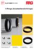 V-Ringe (Axialwellendichtringe)