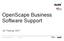 OpenScape Business Software Support