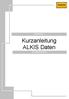 Kurzanleitung ALKIS Daten