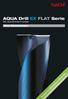 AQUA Drill EX FLAT Serie Die neue Bohrtechnologie