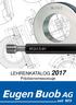 LEHRENKATALOG 2017 Präzisionsmesszeuge