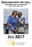 SENIORENTREFF AKTUELL - Veranstaltungen und Programm - des Seniorentreffs Riehl