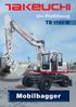 TB 1160 W. Mobilbagger