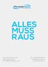 ALLES MUSS R AUS. Pharmador Swiss GmbH Weinbergstrasse 8 CH Freienbach / SZ. Tel: +41 (0)