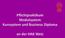 Pflichtpraktikum Modulsystem Kurssystem und Business Diploma. an der HAK Weiz