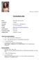 Curriculum vitae. Heike Bauer-Horvath, MA