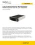5,25 Zoll SATA Aluminium Wechselrahmen - Mobiles Speicher Rack für 3,5 Festplatten