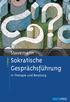 Stavemann. Sokratische Gesprächsführung. 2. Auflage. in Therapie und Beratung