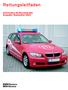 Rettungsleitfaden. Information für Einsatzkräfte Ausgabe: September BMW Service MINI Service