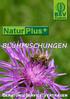 BSV. Saaten. Natur Plus+ BLÜHMISCHUNGEN. Beratung Service Vertrauen