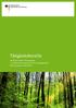Tätigkeitsbericht der Bund-Länder-Arbeitsgruppe Forstliche Genressourcen und Forstsaatgutrecht Berichtszeitraum