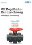 GF Kugelhahn- Kennzeichnung