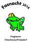 Programm Fröschenzunft Seedorf