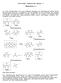 Vorlesung Organische Chemie 1 Übungsblatt 4
