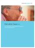 Drei Jahre Casaplus. Das geriatrische Fallmanagement-Programm der MedicalContact AG
