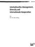 Interkulturelles Management, internationale Kooperation