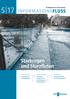 S 17. Starkregen und Sturzfluten INFORMATIONSFLUSS. für Mitglieder des Erftverbandes. Starkregenereignisse. Hochwasserschutz im Erfteinzugsgebiet