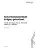 Sicherheitsdatenblatt Erdgas, getrocknet. Gemäß Verordnung (EG) Nr. 1907/2006 (Reach), 5 GefStoffV