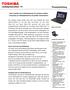 Pressemitteilung. Neue Toshiba Tecra A50-Notebooks für sicheres mobiles Computing in mittelständischen und großen Unternehmen