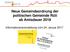 Neue Gemeindeordnung der politischen Gemeinde Rüti ab Amtsdauer Informationsveranstaltung vom 24. Januar 2017